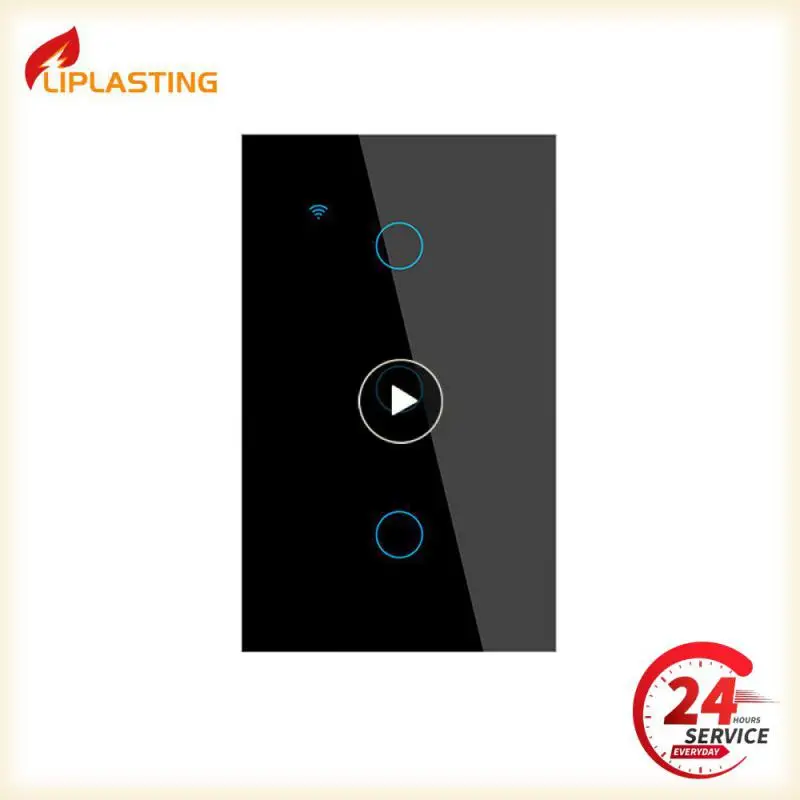 

1~8PCS Light Wall Button Easy Setting Up Voice Control Neutral Wire Single Fire Switch Smart Home Three Control Methods