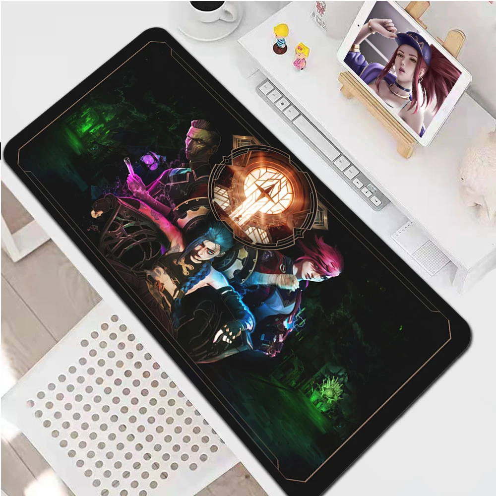 

Высококачественный игровой коврик для мыши League of Legends Jinx, игровой коврик для мыши для ПК, ноутбука, геймера, коврик для мыши в стиле аниме, игровой коврик для клавиатуры и настольного компьютера для Overwatch