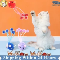 plush long tail mouse toy cat chewing toy for cats cute molar cat interactive toys funny pet products with catnip dropshipping