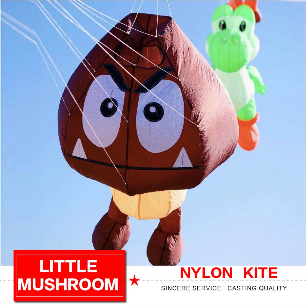 

3M Small Mushroom Chestnut Kite Pendant Power Kites
