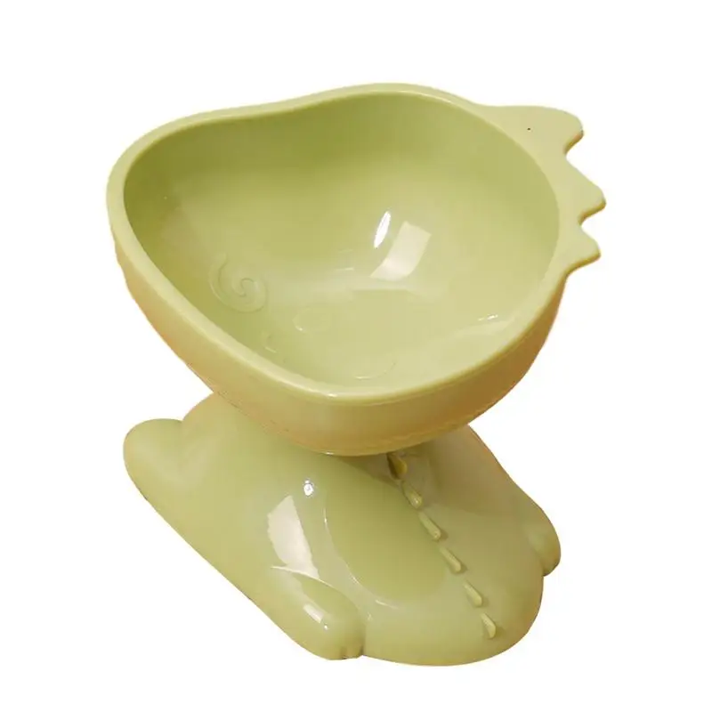 

Cat Bowls High Foot Dog Bowl Anti Vomiting Tilted Water Bowl Neck Protector Cat Pet Food Water Bowl Elevated food container