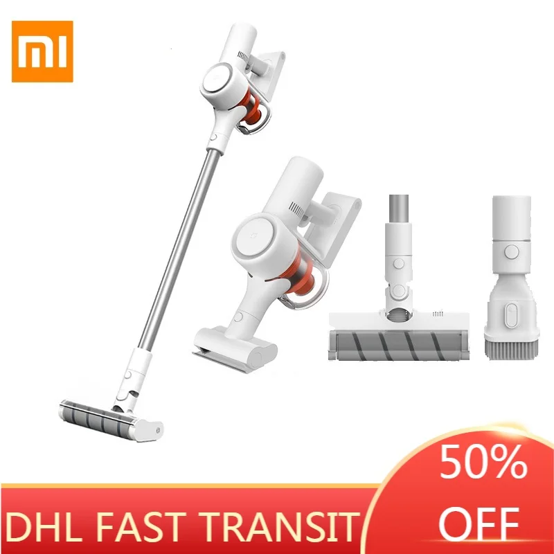 

Xiaomi Mijia Handheld Vacuum Cleaner 1C Household Wireless Sweeping 20000Pa Cyclone Suction Multifunctional Brush Acarid Cleaner