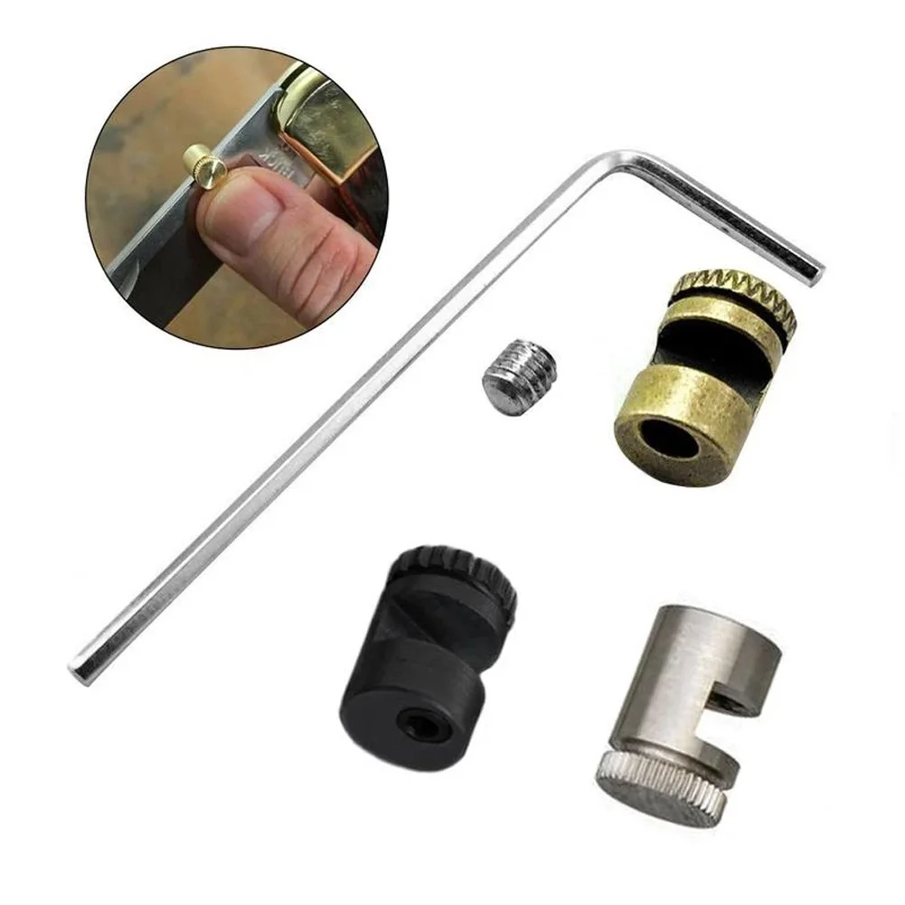 

110 Thumb Stud Push Cutter Button Steel 110 Screw Pusher Screw Wrench Durable CNC Push Cutter Button Folding Pocket Cutter