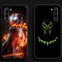 marvel comics logo phone cases for huawei honor y6 y7 2019 y9 2018 y9 prime 2019 y9 2019 y9a back cover coque soft tpu funda