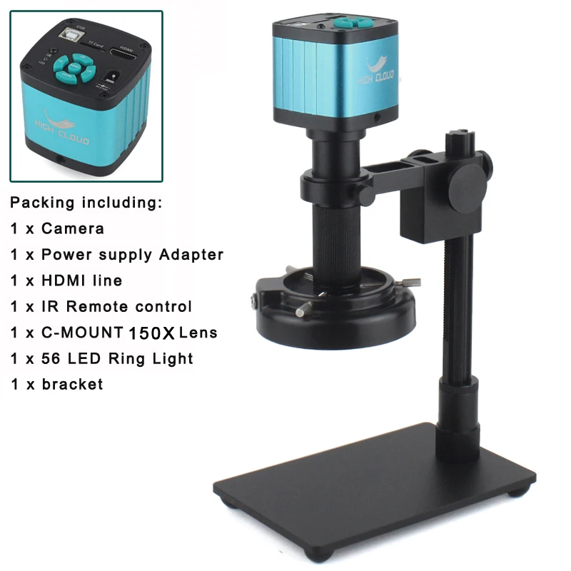 

Электронный промышленный микроскоп HIGH CLOUD 150X