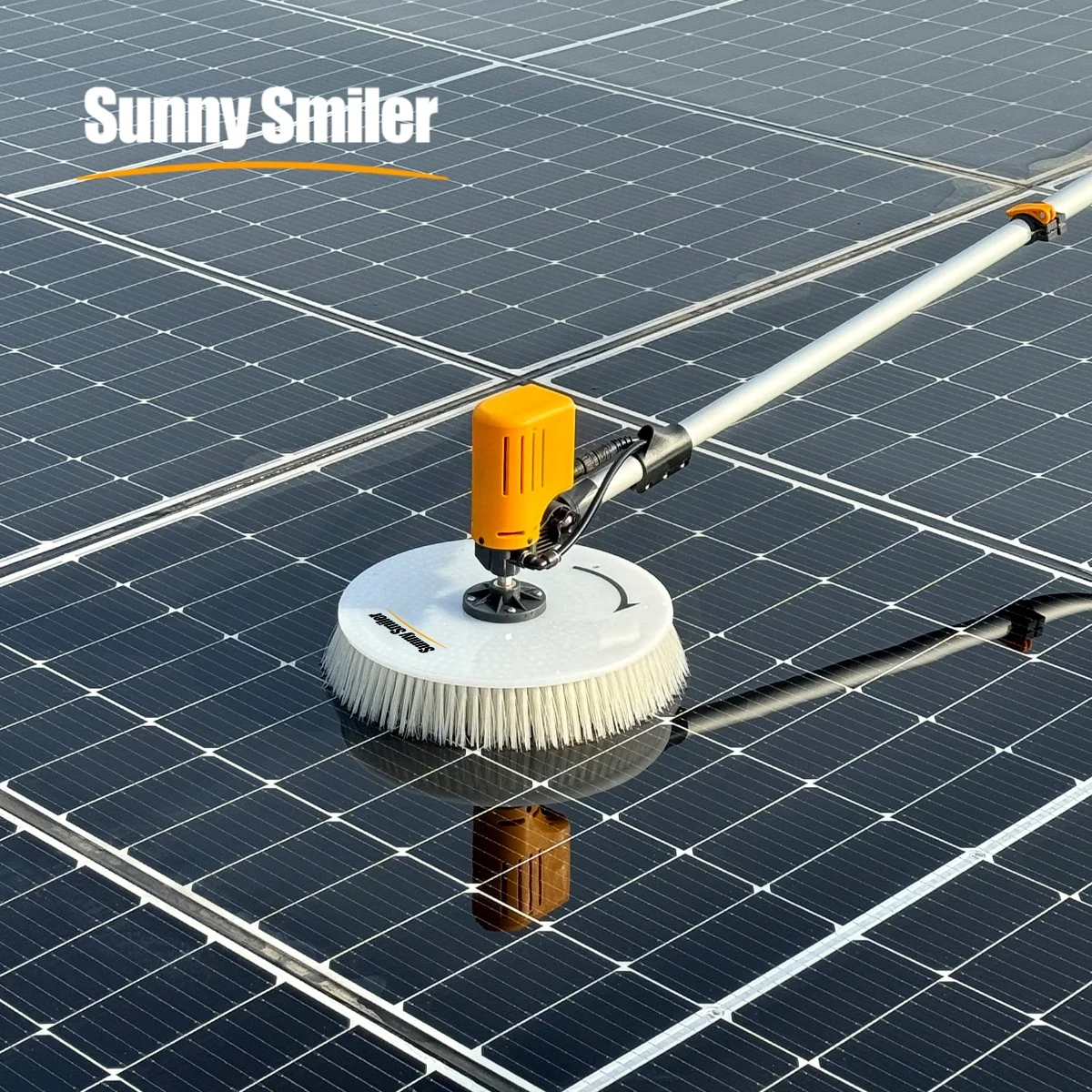 Sunnysmiler Очистка солнечных панелей Вращающаяся щетка модулей