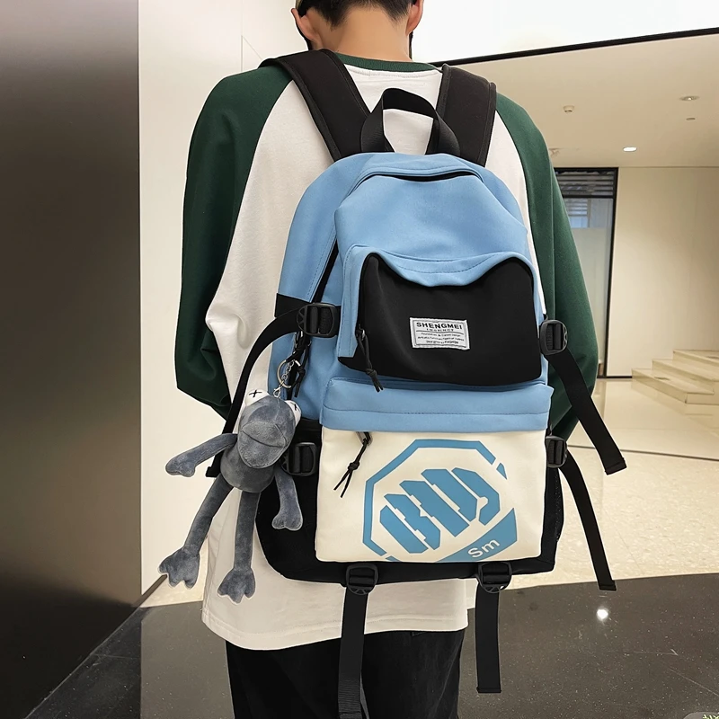 

JOYPESSIE Fashion Teens Bookbag High Shool Student Girls Bagpack Wommen College Laptop Backpack Women Large Travel Mochila Men