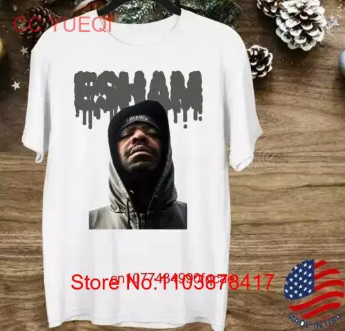 Популярная Новая футболка Esham в стиле хип-хоп с коротким рукавом от S до 5Xl X268