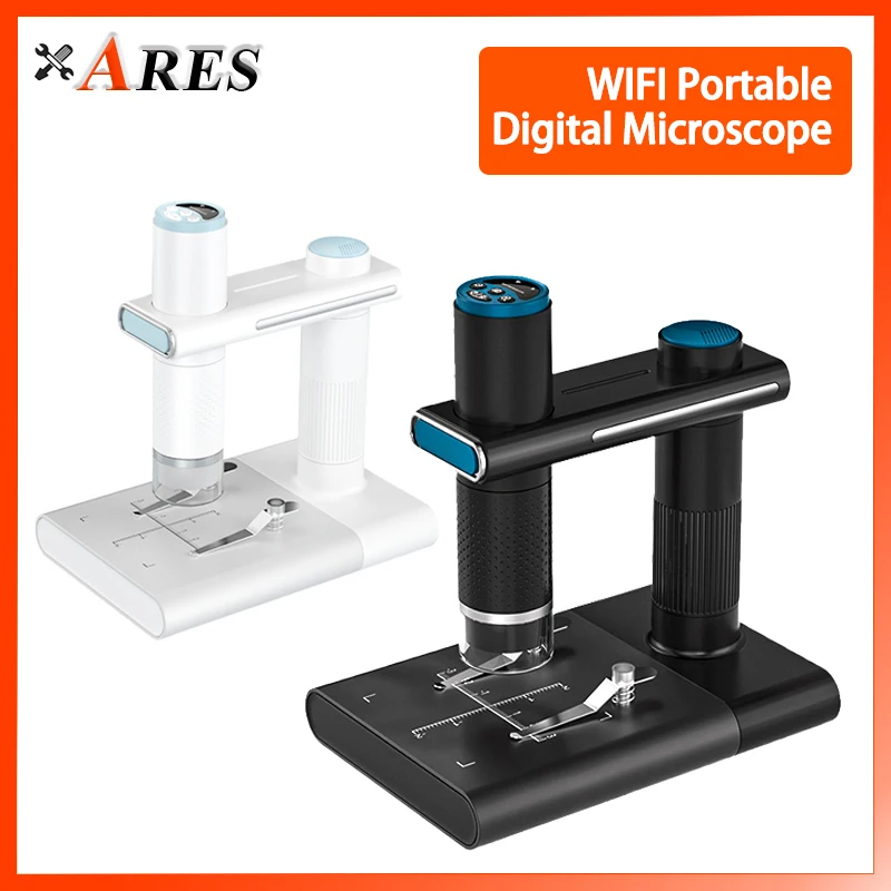 

WiFi Digital Microscope 1000X Portable USB HD Inspection Camera 1000X Magnification Handheld/Stand USB Charge Phone Magnifier