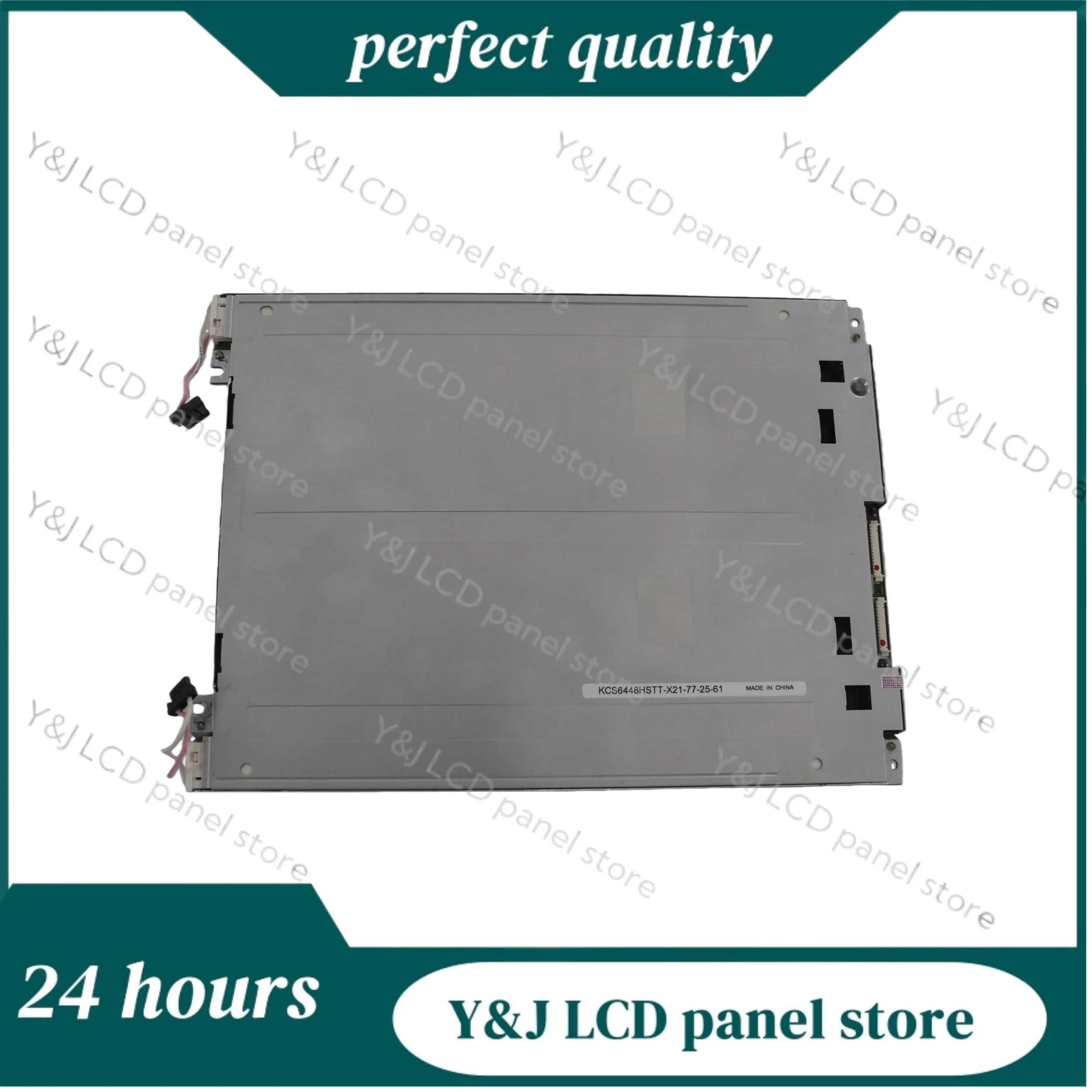 Фото KCS6448HSTT-X21 10.4-дюймовый цветной ЖК-дисплейный модуль 640x480 с CCFL-подсветкой, 90% новый, протестирован, в рабочем состоянии №2