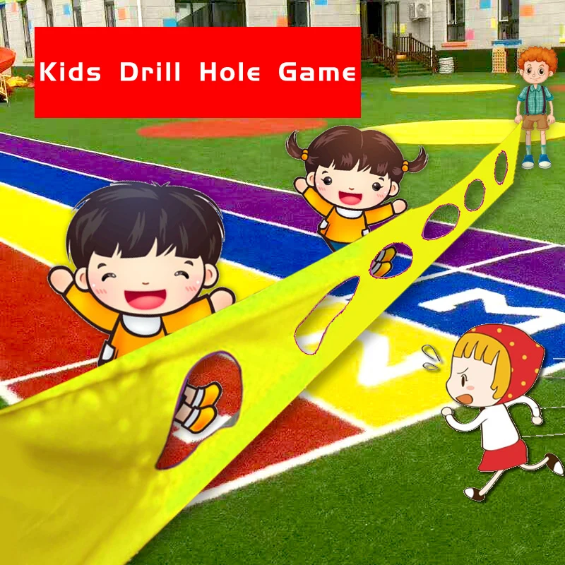 Забавные уличные игры для детей детская игровая площадка туннель скакалка гонка