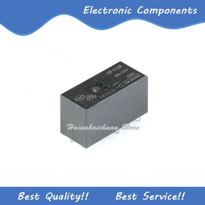 10 шт./партия, новые и оригинальные фонарики HF115F-005-1ZS3 DIP8