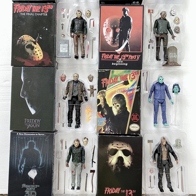 Фигурка героя NECA Джейсон вурхи игрушка ужас Хэллоуин рождественские подарки
