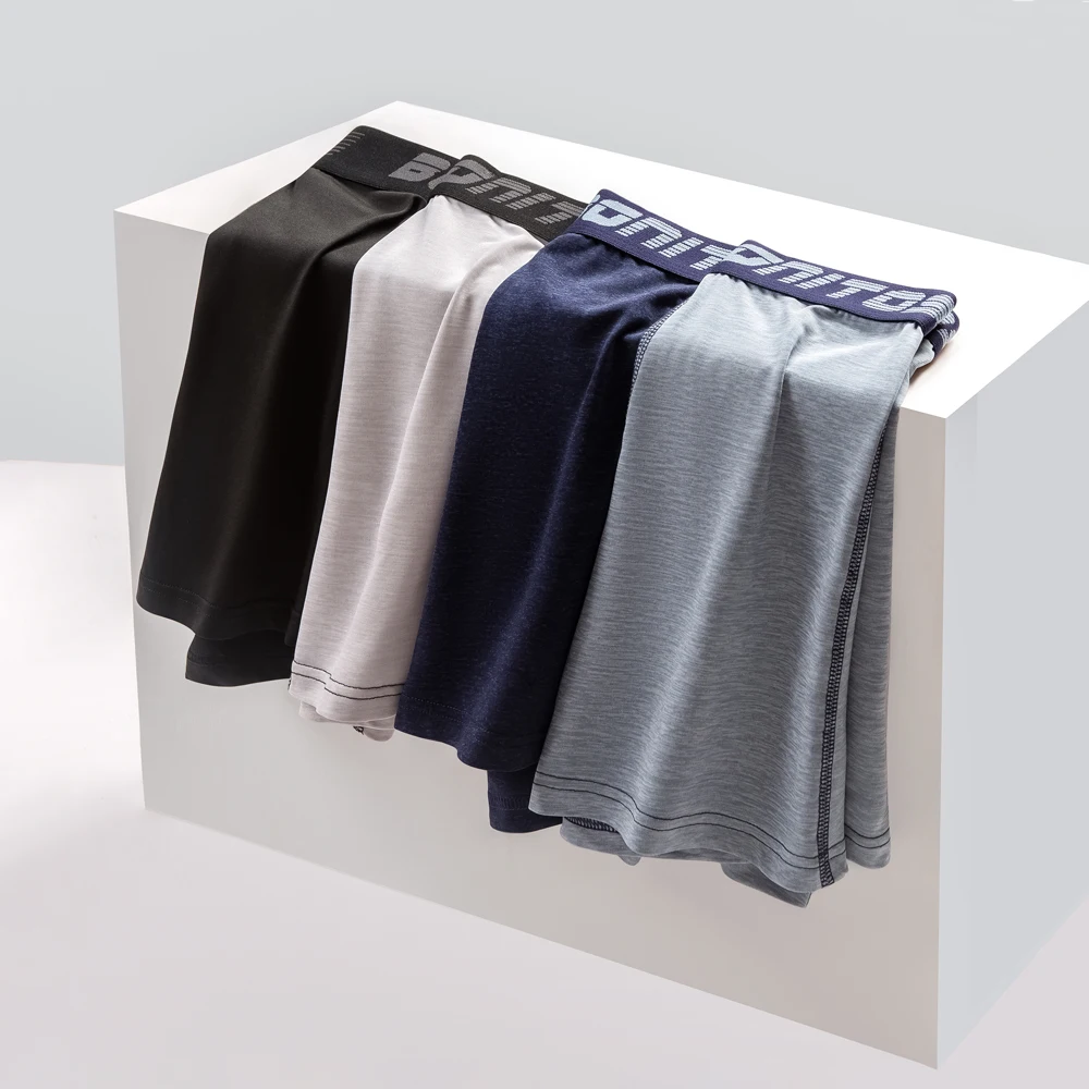 4PCS Men's Panties Sexy Underwear For Man Boxer Shorts Mens Sale Underpants Homme Calecon Brand High Quality Boxers