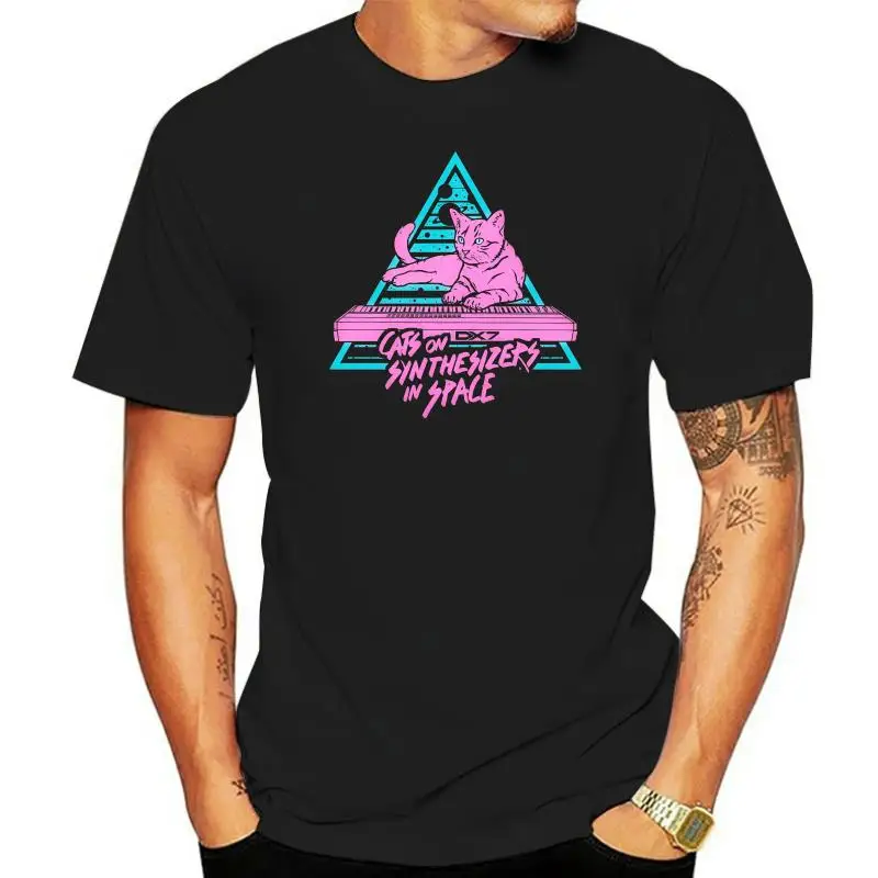 

Cats On Synthesizers In Space - Neon T-Shirt