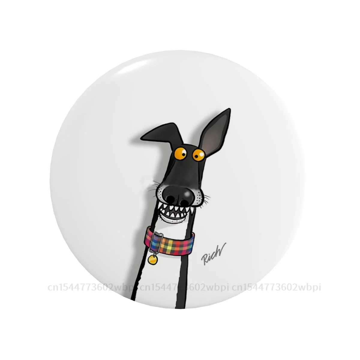 

Металлическая брошь Greyhound Whippet с мультяшным изображением, забавная мягкая булавка для кнопки, креативный подарок, воротник, Декор, настраива...