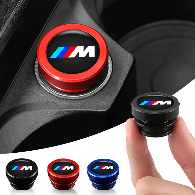 Фото Защитная крышка-заглушка для прикуривателя автомобиля BMW M Performance E46 E90 E60 F10 F30 E39 E36 F20 E87 G30 E92 E91 X5 №2