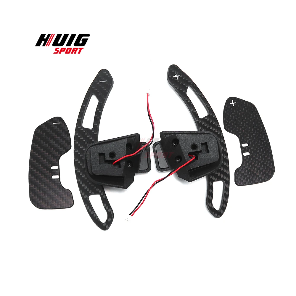 Для VW Golf 8 MK8 GTI/R/R line 2021-2023 Сменная карбоновая магнитная лопатка переключения