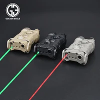 tactical ngal red green dual beam laser sight with wenpon light picatinny rail hunting aiming peq cqbl dbal laser