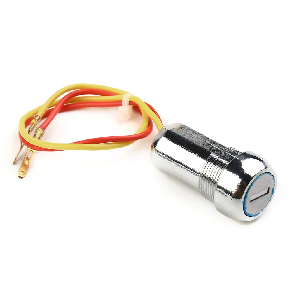 

2 Keys Ignition Switch Lock Universal 2 Wire Go Kart Ignition Switch Key Plastic And Alloy Scooter High Quality Hot Sale