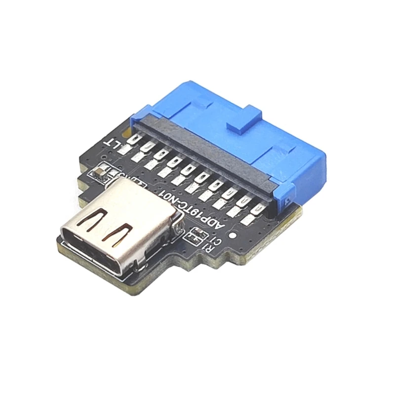 

USB3.2 Gen1 Internal (19-Pin) Header for PC Desktop Motherboards Connector Risers Adapter Stable Performance Adapter Dropship