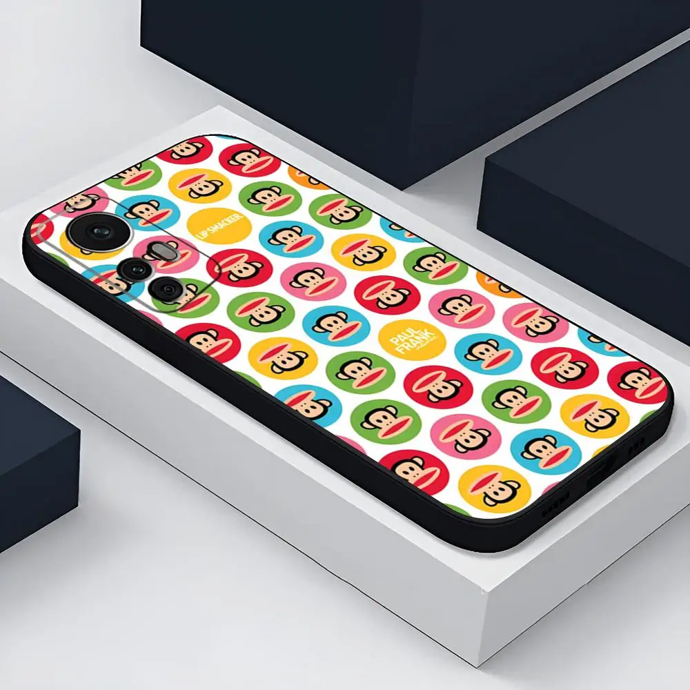 P-Paul F-Frank Phone Case For Xiaomi 14 13 12 11T Lite Ultra Redmi Note 10 Pro POCO F4 F5 X5 Back Cover