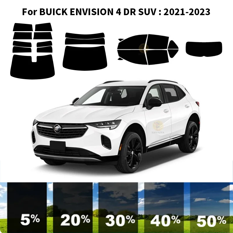 

Нанокерамическая Автомобильная УФ-пленка Precut для окна, автомобильная пленка для окна для BUICK ENVISION 4 DR SUV 2021-2023