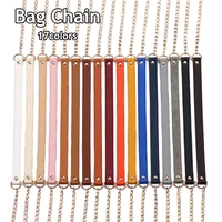 diy 120cm replacement shoulder crossbody bag strap pu leather strap handbag bag belt splicing bag chain bag accessories
