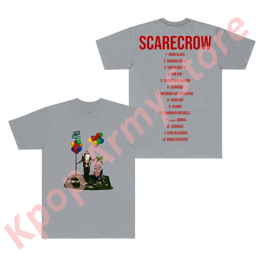 BLP кошерное пугало треклист футболки летние унисекс модные повседневные с