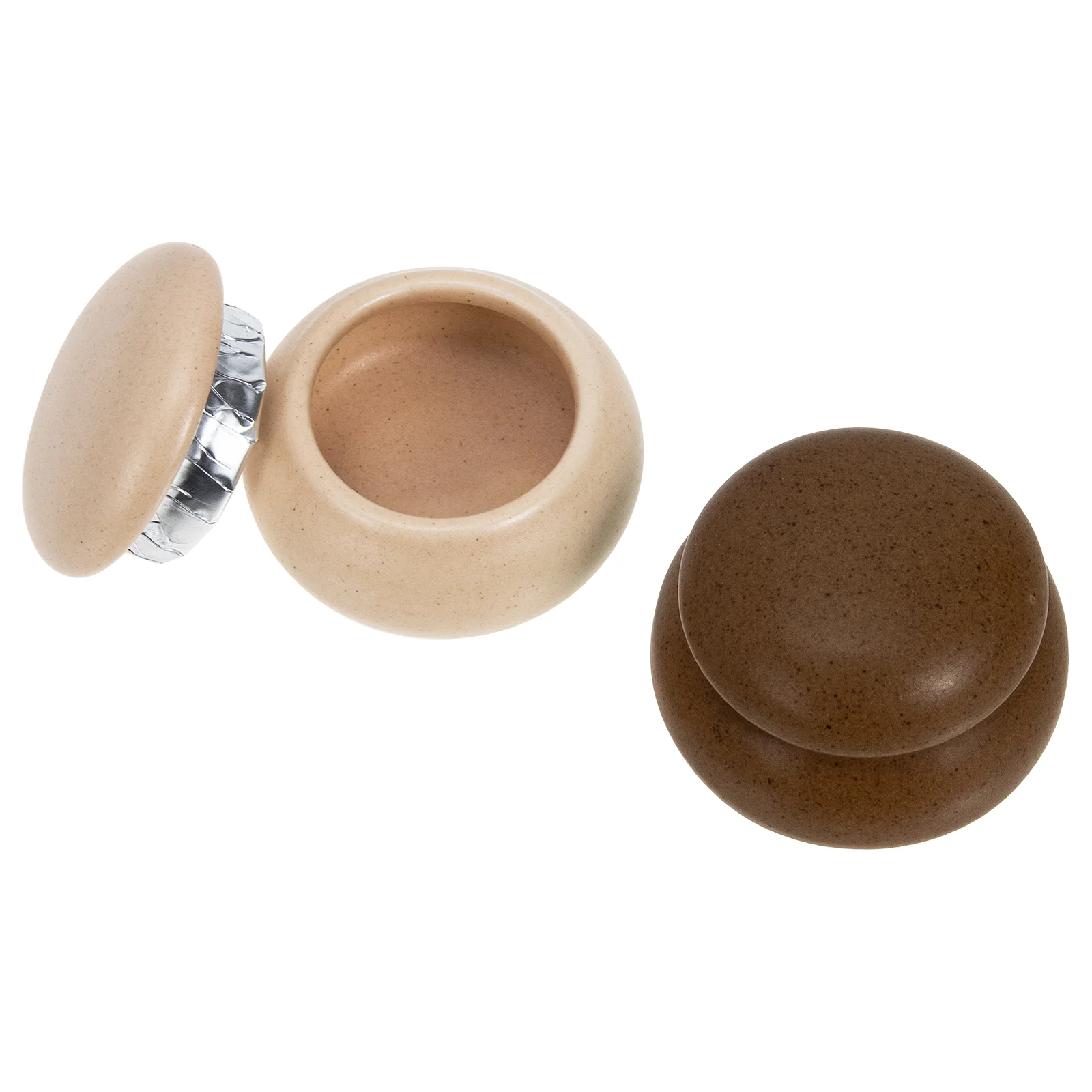 

2pcs Multi-use Pen Nail Polish Remover Cup Nail Art Cleaner Container with Lid