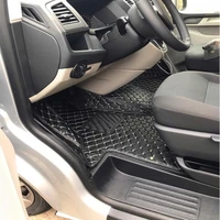 high quality custom special car floor mat for volkswagen transporter 2 3 seats t6 t5 2021 2004 waterproof carpetsfree shipping