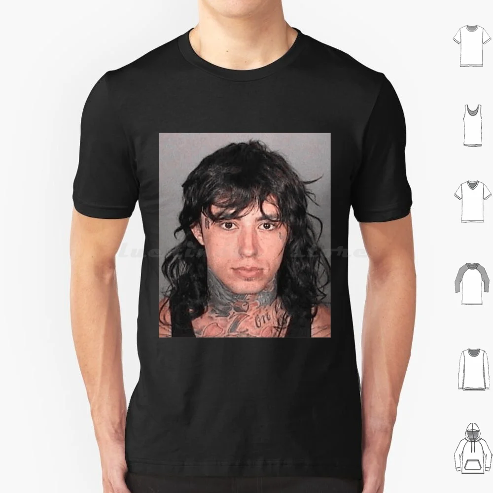 Футболка Ronnie Radke Mugshot 6xl хлопковая крутая футболка