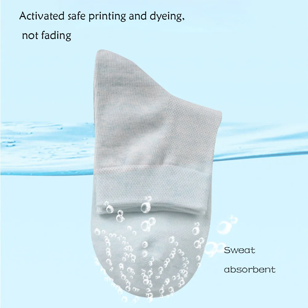 10pcs=5pairs Women's Socks Breathable Cotton Socks Solid Color Casual Socks Spring Summer Fashion Sport Running Female Socks