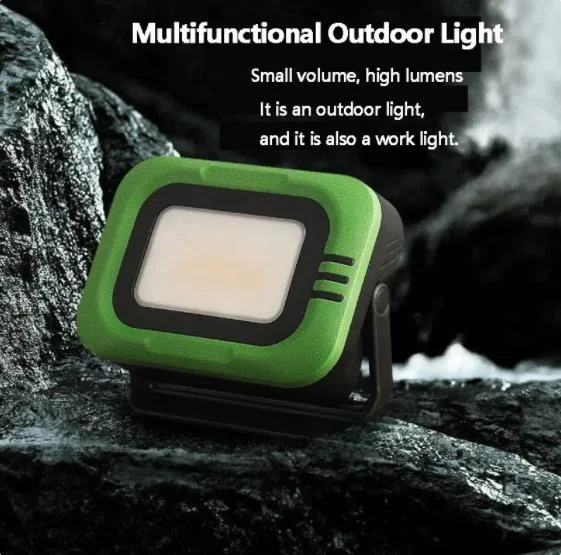 

1200LM Solar Work Light Camping Lantern Rechargeable Outdoor Lamp Powerful Emergency Magnetic Flood Light Fishing With 5V USB