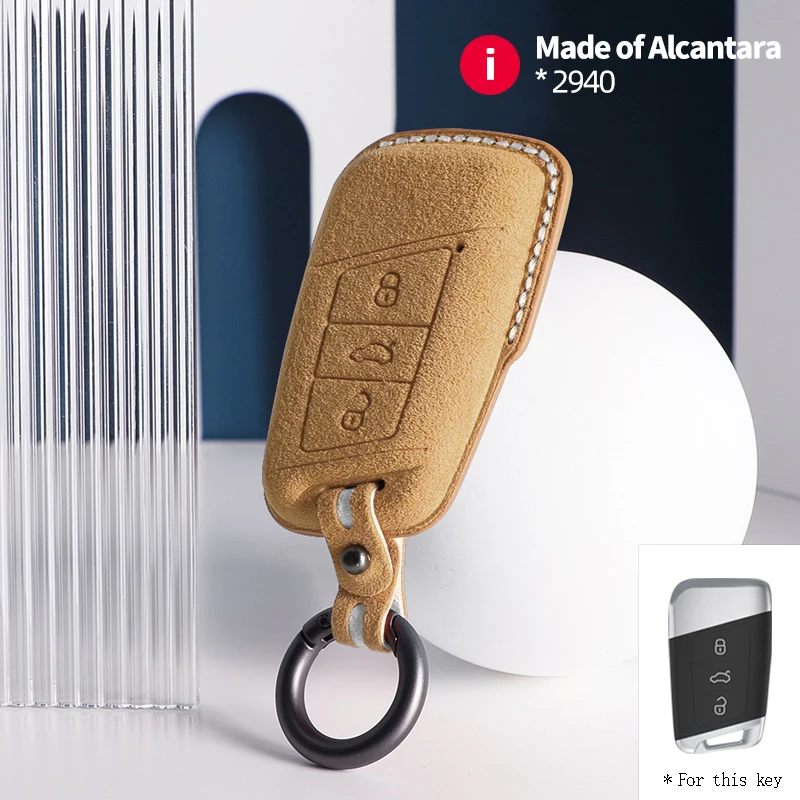 

Для VW Volkswagen Magotan B8 Superb Skoda A7 Passat вариант 2015 - 2019 автомобильный брелок аксессуары для ключей из алькантары
