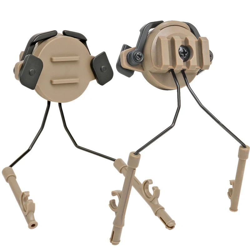 

Tactical Headset Rail Adapter Headset Bracket Headphone Mount Stand For Helmet Rail Helmet Accessories Type 3 Colors 19-21mm