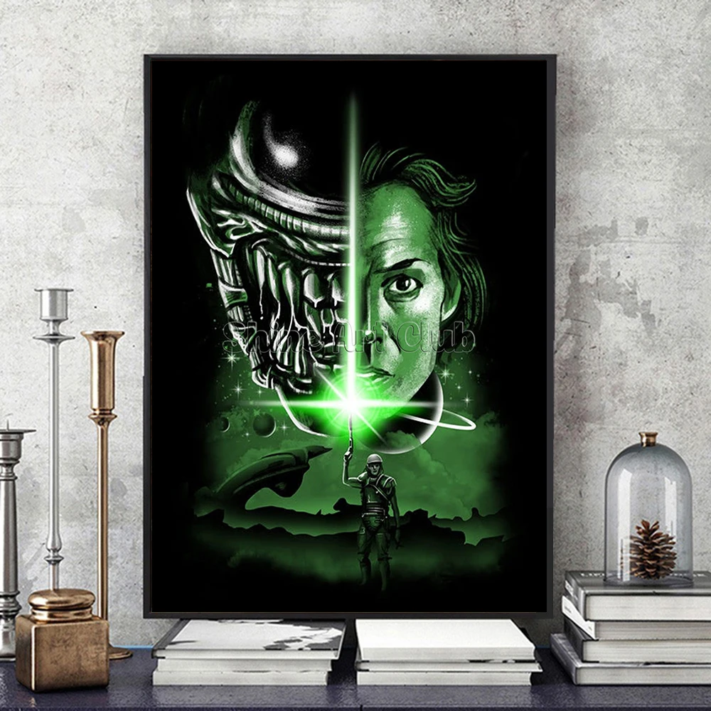 Xenomorph AB алмазная живопись новинка коллекция Last Alien полная дрель граненый вышивка