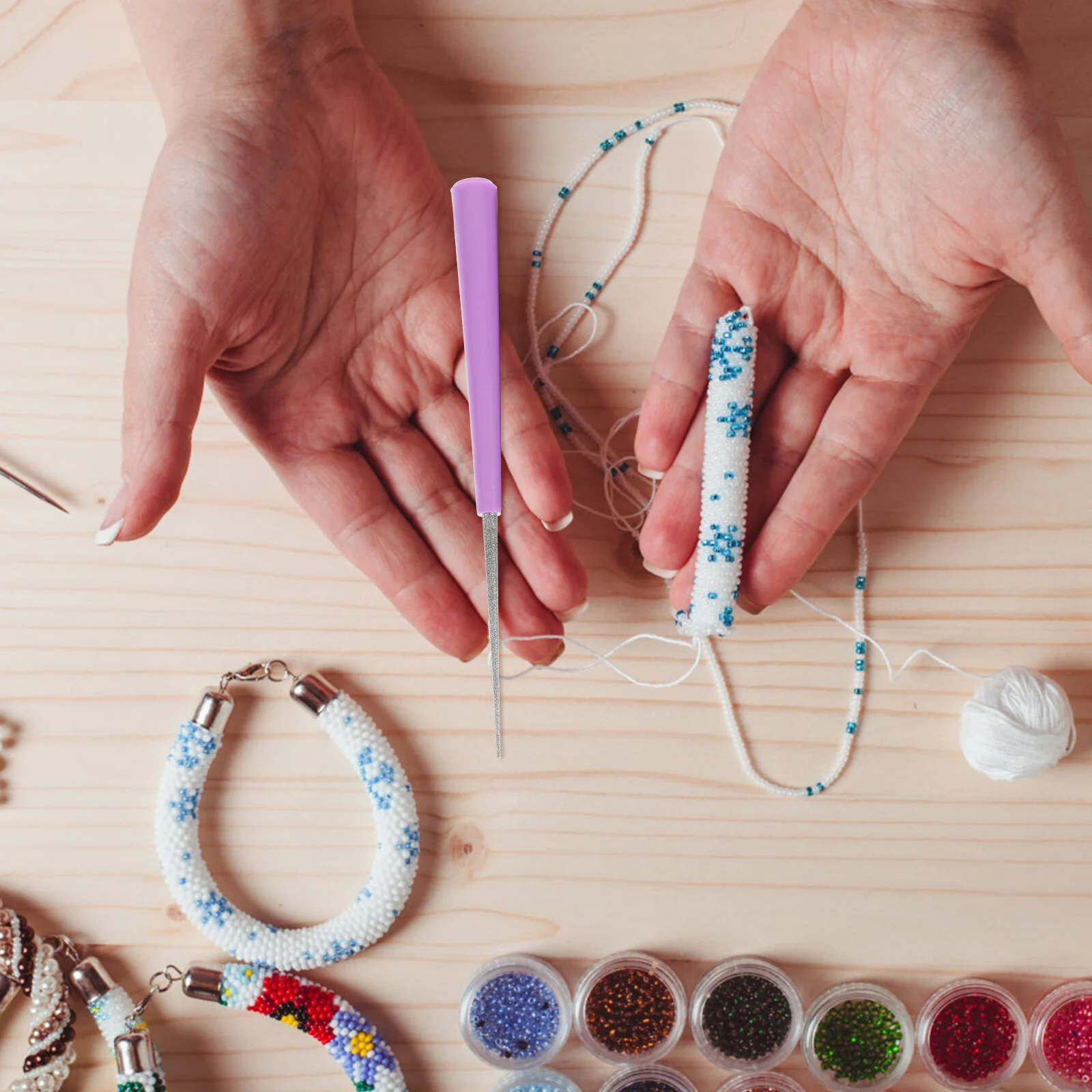 4 Pcs Reamer Craft Hole Opener Electric Tool Bead Reamer. Beading Tools Diamond