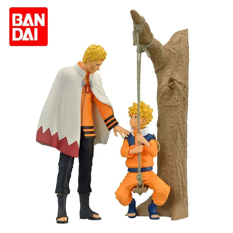 

Bandai BORUTO-NARUTO Uzumaki Naruto Young Naruto Action Figure Anime Model Doll Collectible Table Ornaments Children's Toys Gift