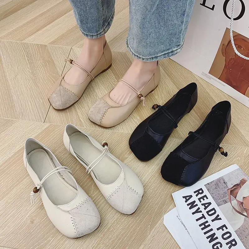 

Shoes Women Casual Sneakers Woman-shoes Roses 2022 Leisure Shallow Rubber Slip-On Flat Fabric Spring Solid Round Toe PU Lace-Up