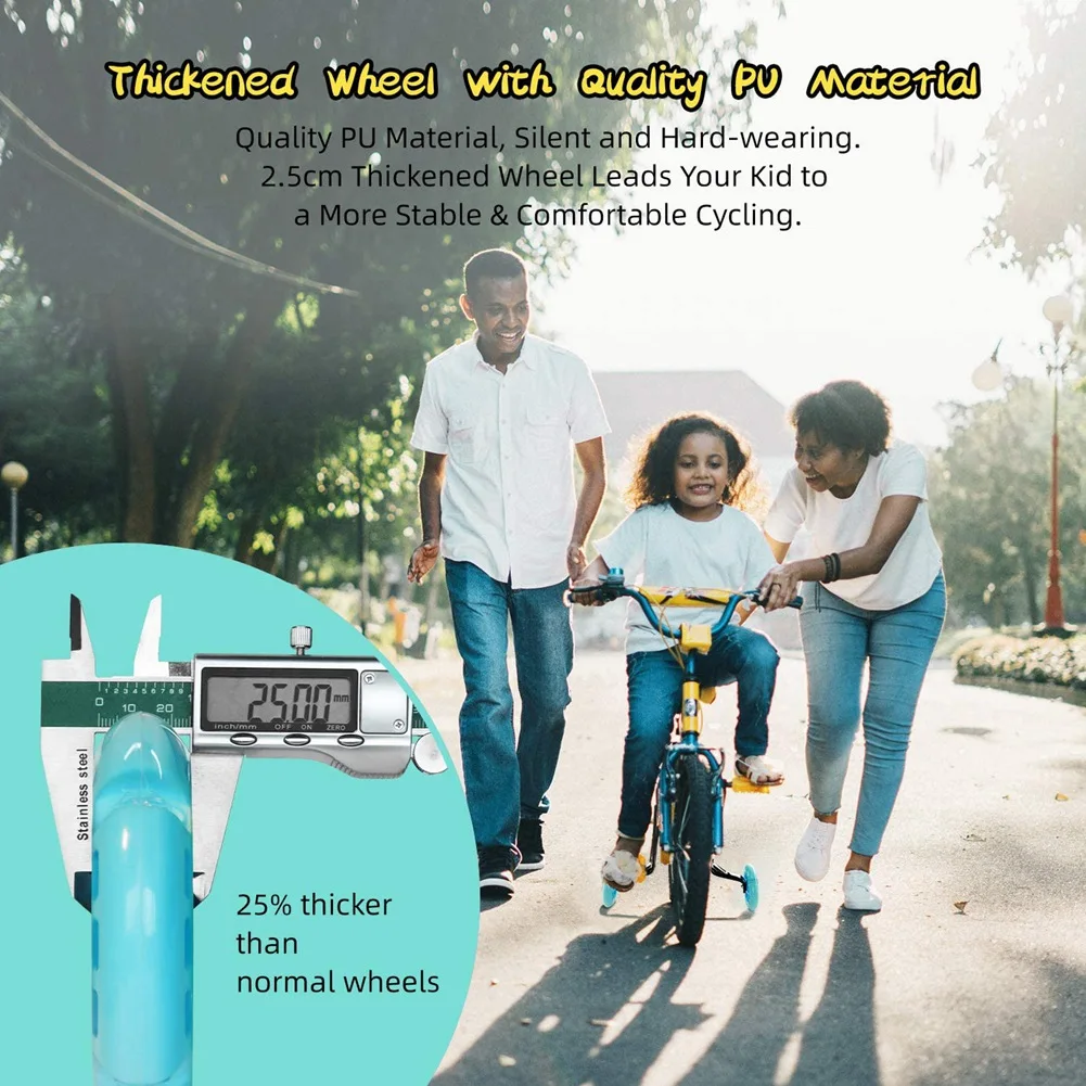 Велосипедные тренировочные колеса для детей регулируемый стабилизатор
