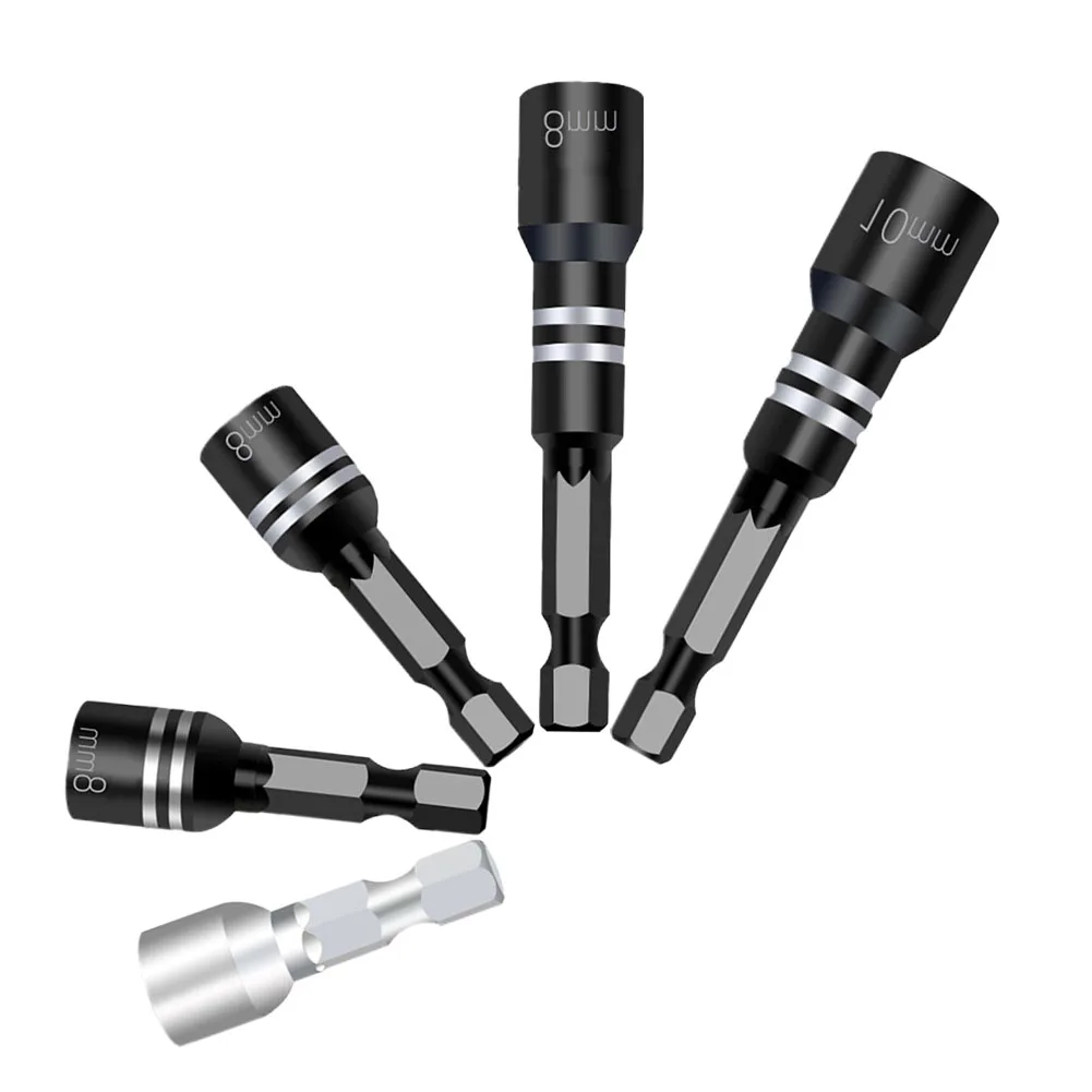 1 шт. 8 мм магнитная гайка отвертка торцевая насадка с шестигранным хвостовиком