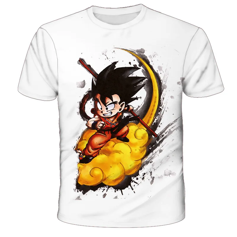 Children Dragon-Ball  T-Shirt Children Boys Girls Kids Goku Print 3D TShirts Child Baby Tops Clothing  TShirt Clothes images - 6