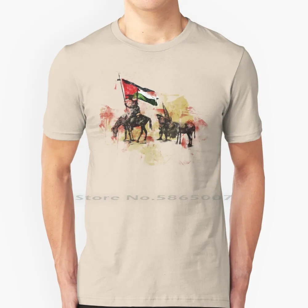 Футболка Don Quichote &amp Sancho Panza 100% хлопок война газа Палестина Израиль большой размер