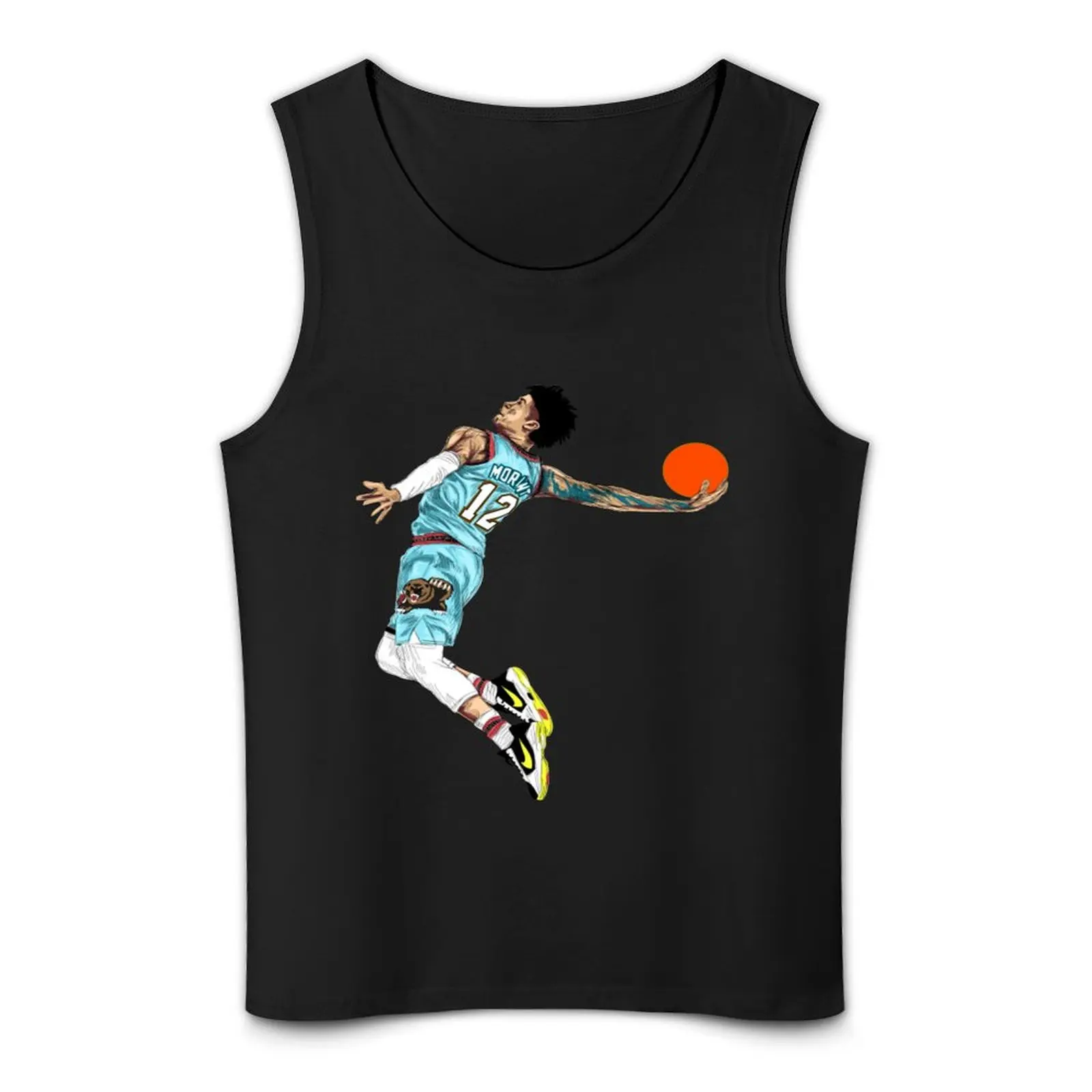 Ja Morant best player Tank Top Мужская спортивная футболка одежда для мужчин Футболки с