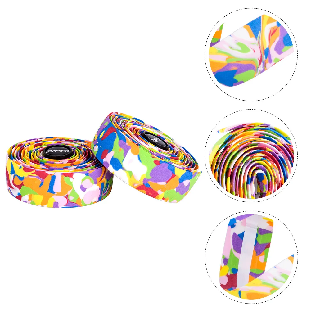 

Tape Bike Handlebar Bar Ends Road Wraps Wrap Accessories Camouflage Grip Protection Camo Bars Black Fabric Cycling Handle