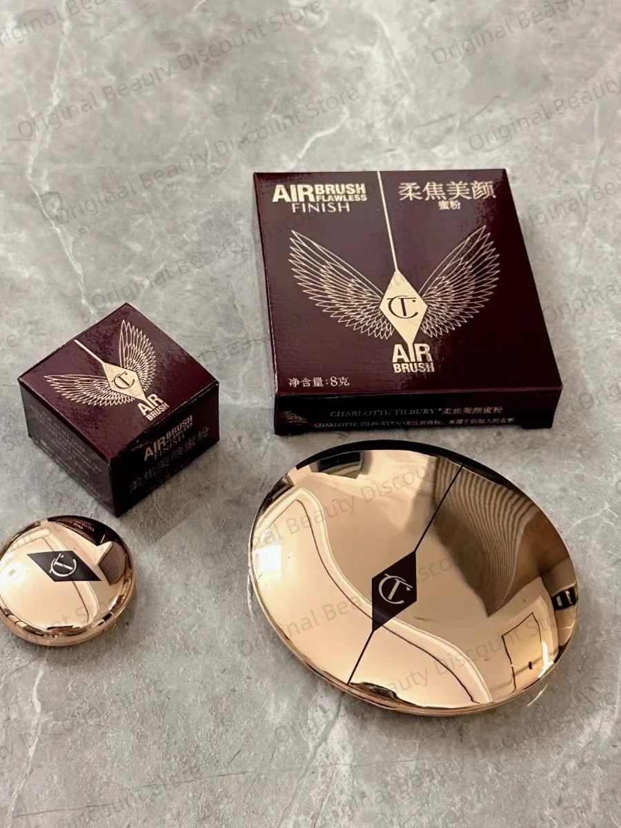 

Миниатюрный Аэрограф Charlotte Tilbury 0,8 г, пудра с безупречной финишкой для путешествий, размер образца 01 Fair 02 Средний 03 загар 04 глубокий