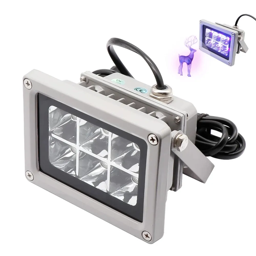 Ультрафиолетовая лампа УФ-клей светодиодная смола отверждающий свет 365 нм 405 395нм