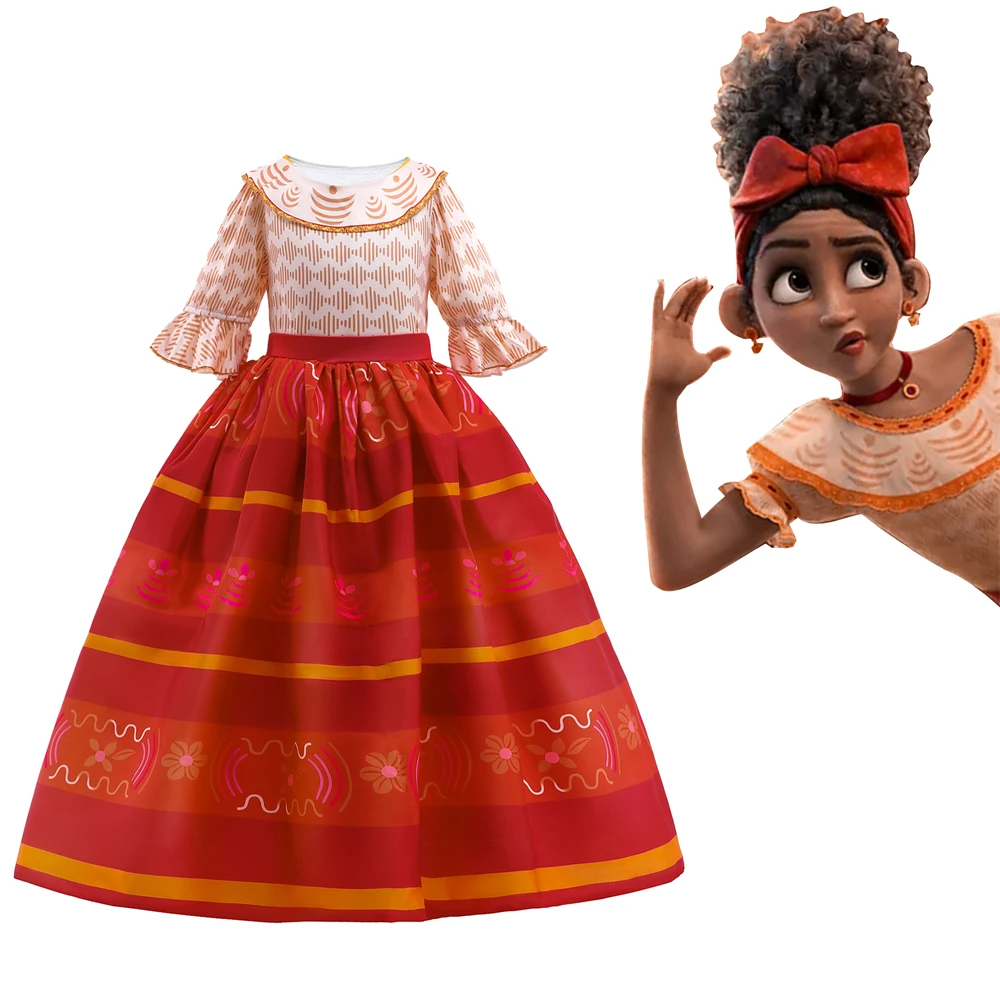 Изабель Платье Принцессы Для Косплея Девочек Милый Карнавальный Костюм До