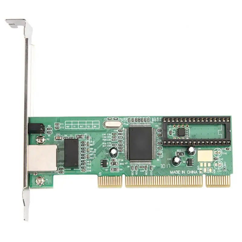 

10/100/1000Mbps Gigabit Ethernet Mainboard PCI Network- Adapter / Wired -Network Card for Desktop PC